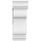 Ekena Millwork Standard Carmel Architectural Grade PVC Bracket With Traditional Ends, 5"W x 12"D x 14"H BKTP05X12X14CAR01 - alternate 4